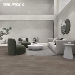 貝爾地板BZX金屬漆系列黑胡桃芯三層實木地板15mm平面拉絲