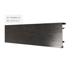 貝爾地板鋁合金踢腳線（拉絲）2000*40*10
