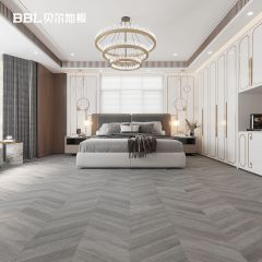 貝爾地板BHD009叢林印象系列仿魚骨拼強化復合地板12mm